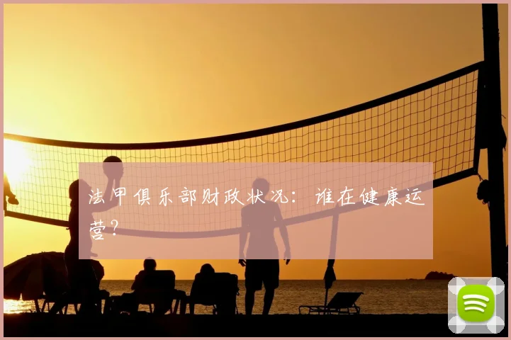 法甲俱乐部财政状况：谁在健康运营？
